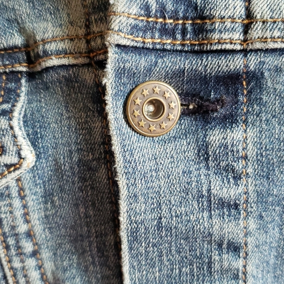 GOODFELLOW jean jacket size Large - Picture 2 of 8